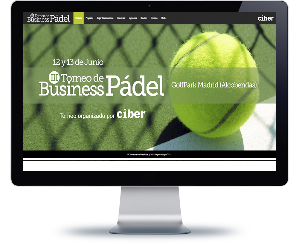 Monitor Ciber padel