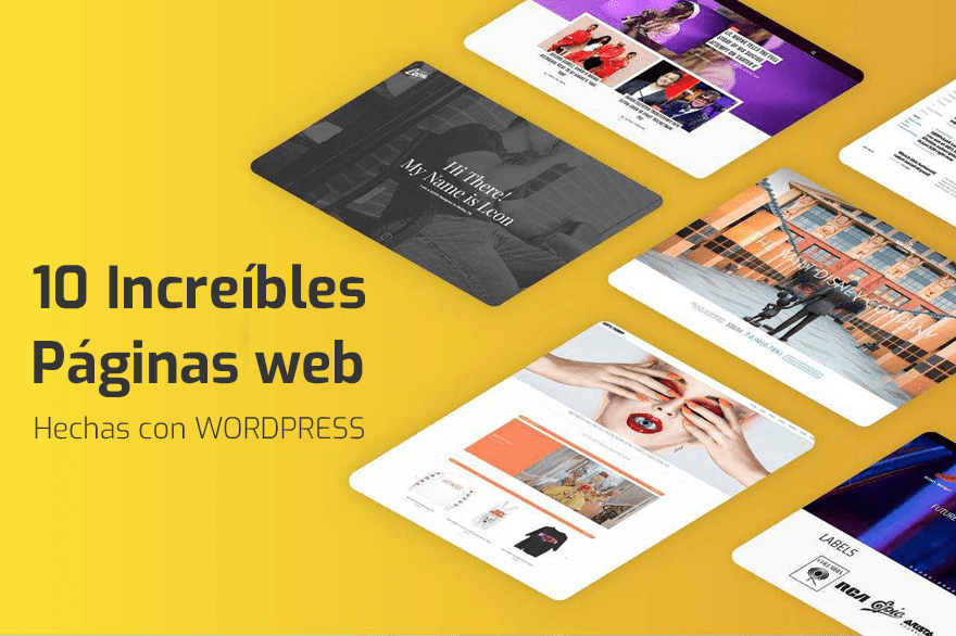 10 webs famosas en wordpress